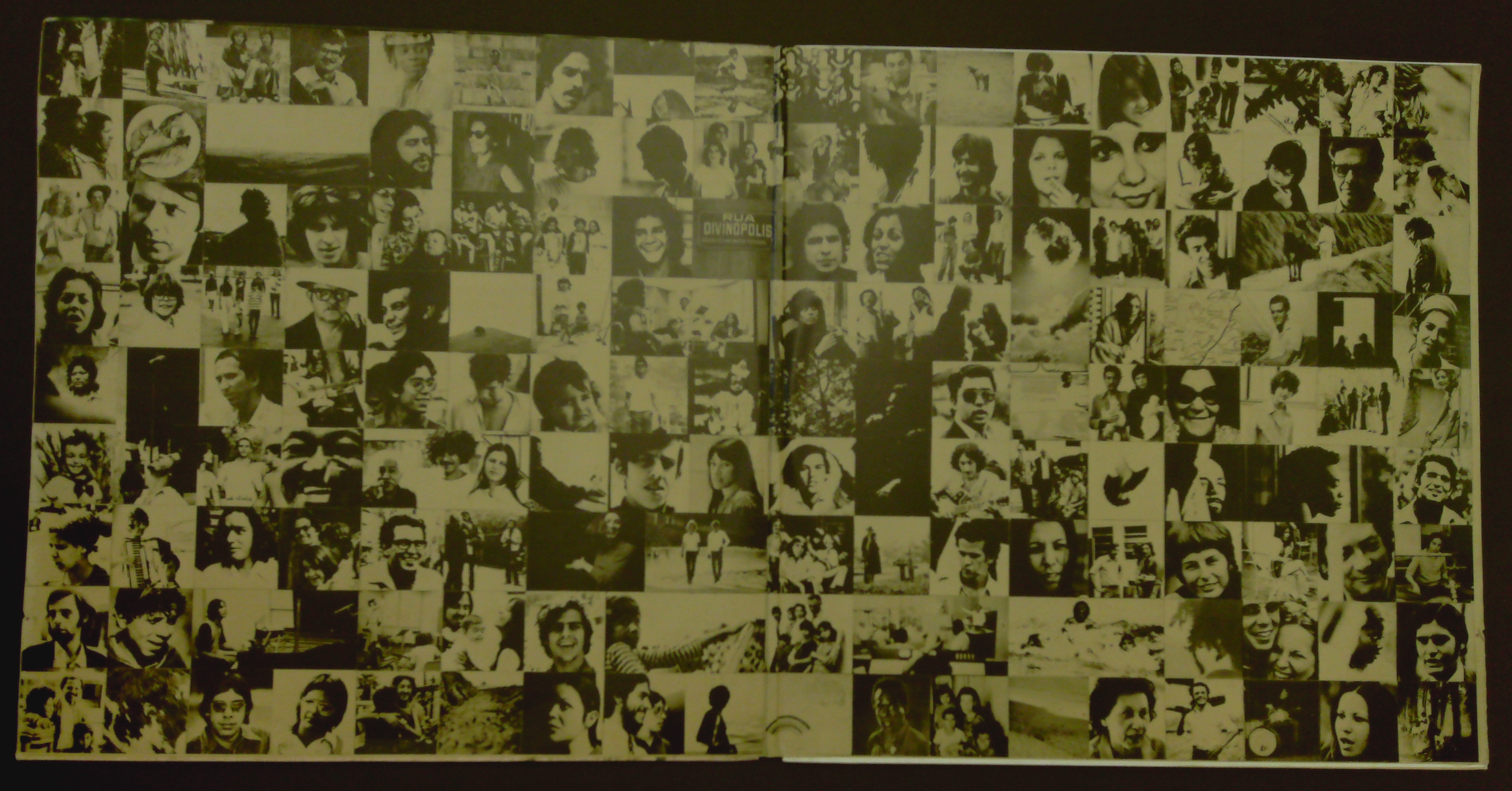 Back Picture of LP Sleeve - Milton Nascimento e Lo Borges - Clube da Esquina